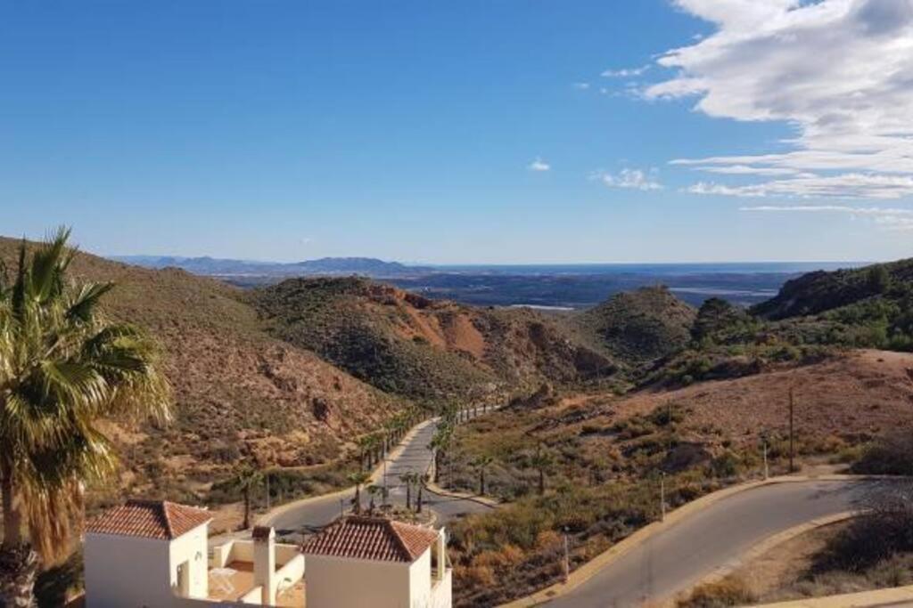 Fantastic Mountain- And Sea View Casa Vista Bonita Villa Bédar Exteriör bild