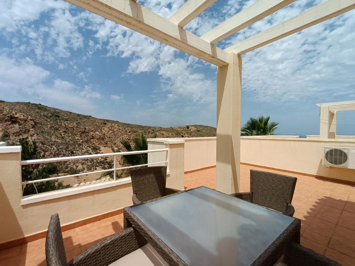 Fantastic Mountain- And Sea View Casa Vista Bonita Villa Bédar Exteriör bild