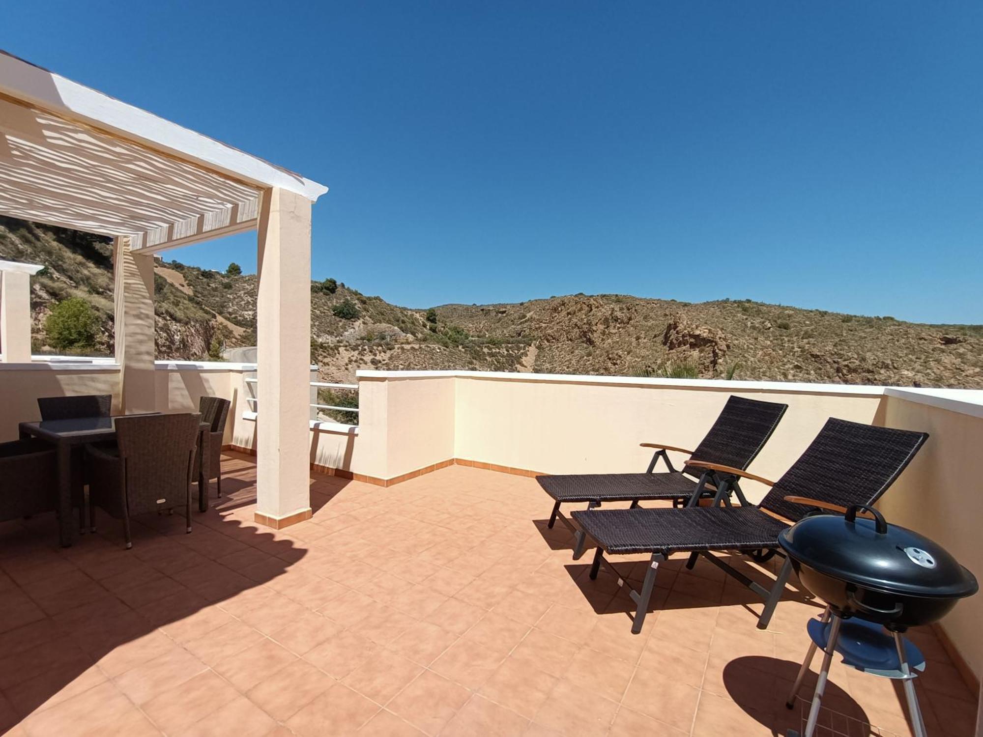 Fantastic Mountain- And Sea View Casa Vista Bonita Villa Bédar Exteriör bild